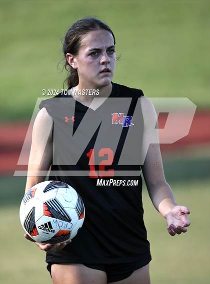 Thumbnail 2 in Mooresville vs. Marvin Ridge (NCHSAA 4A West Region Championship) photogallery.