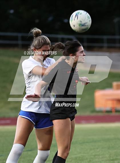 Thumbnail 2 in Mooresville vs. Marvin Ridge (NCHSAA 4A West Region Championship) photogallery.