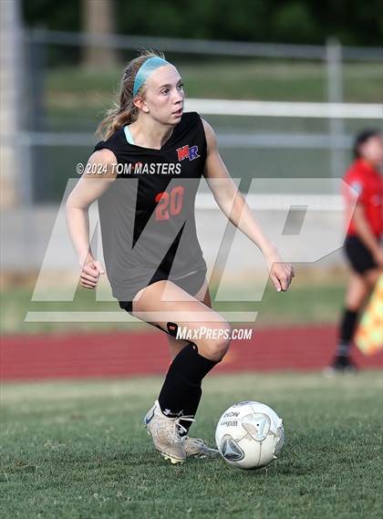 Thumbnail 2 in Mooresville vs. Marvin Ridge (NCHSAA 4A West Region Championship) photogallery.