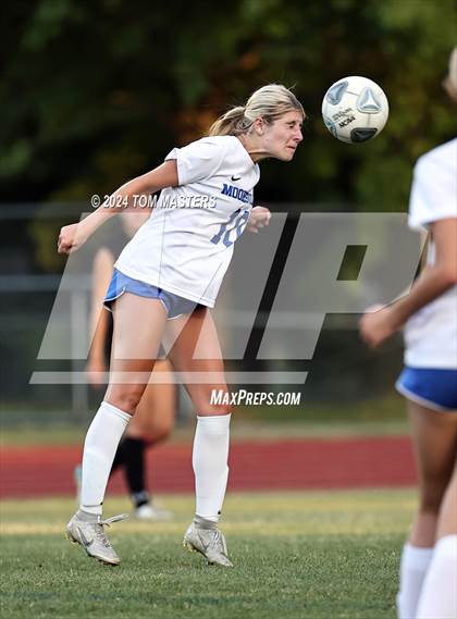 Thumbnail 2 in Mooresville vs. Marvin Ridge (NCHSAA 4A West Region Championship) photogallery.