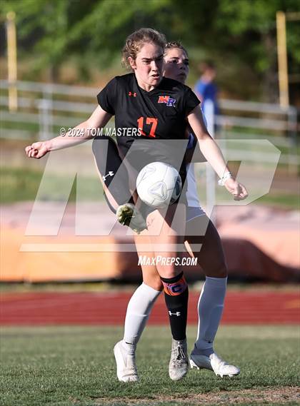Thumbnail 2 in Mooresville vs. Marvin Ridge (NCHSAA 4A West Region Championship) photogallery.