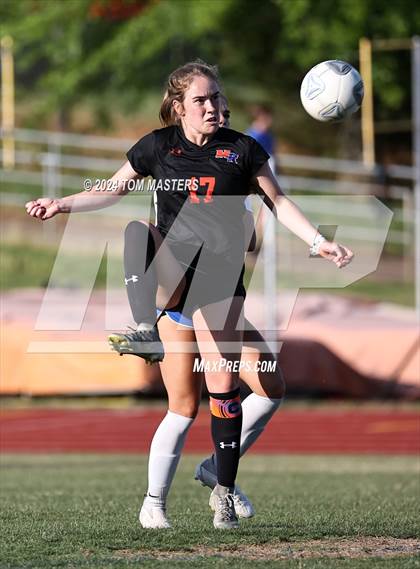 Thumbnail 1 in Mooresville vs. Marvin Ridge (NCHSAA 4A West Region Championship) photogallery.