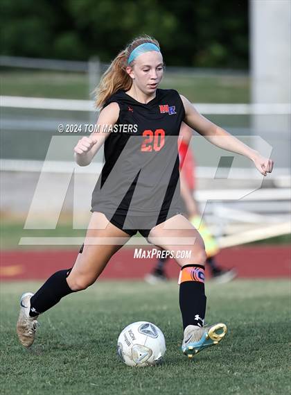 Thumbnail 1 in Mooresville vs. Marvin Ridge (NCHSAA 4A West Region Championship) photogallery.