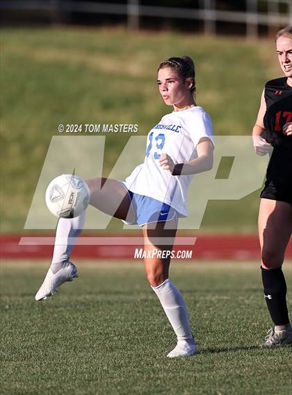 Thumbnail 3 in Mooresville vs. Marvin Ridge (NCHSAA 4A West Region Championship) photogallery.