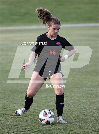 Thumbnail 2 in Mooresville vs. Marvin Ridge (NCHSAA 4A West Region Championship) photogallery.