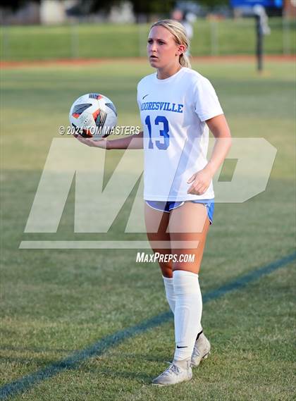Thumbnail 2 in Mooresville vs. Marvin Ridge (NCHSAA 4A West Region Championship) photogallery.