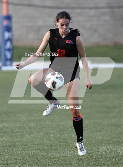 Thumbnail 3 in Mooresville vs. Marvin Ridge (NCHSAA 4A West Region Championship) photogallery.