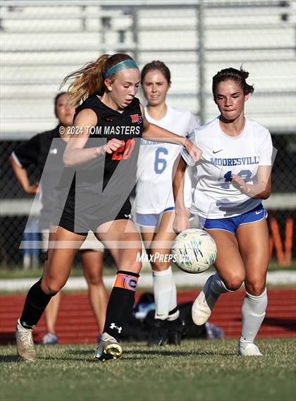Thumbnail 1 in Mooresville vs. Marvin Ridge (NCHSAA 4A West Region Championship) photogallery.