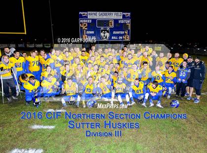 Thumbnail 1 in Lassen vs. Sutter (CIF NS D3 Final) photogallery.