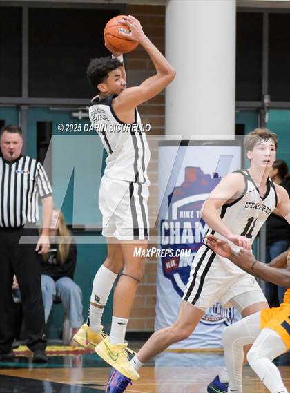 Thumbnail 2 in Oak Cliff Faith Family Academy vs. Utah Prep (Hoophall West - Nike TOC) photogallery.