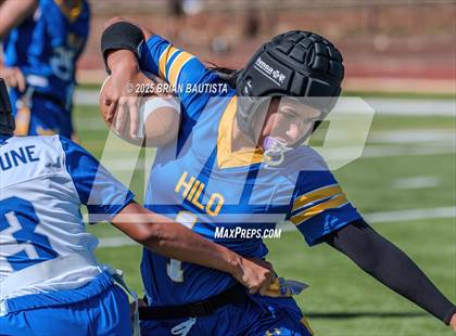 Thumbnail 3 in Hilo vs Waimea (HHSAA Consolation Bracket) photogallery.