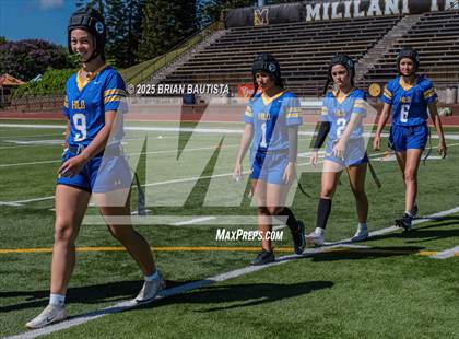 Thumbnail 1 in Hilo vs Waimea (HHSAA Consolation Bracket) photogallery.