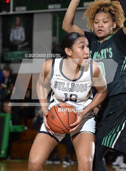 Thumbnail 1 in St. Mary's vs. Centennial (MLK Showcase) photogallery.