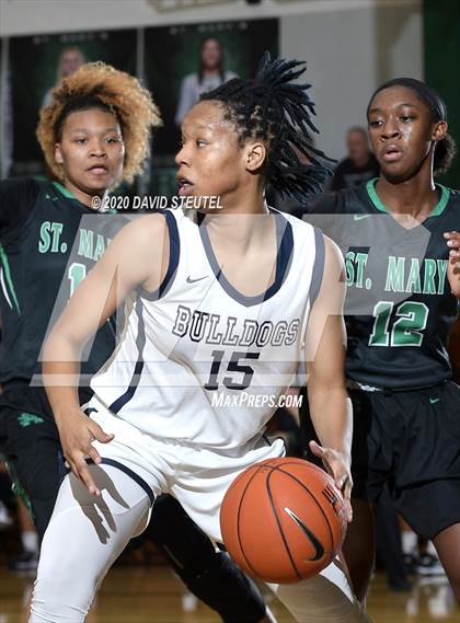 Thumbnail 1 in St. Mary's vs. Centennial (MLK Showcase) photogallery.