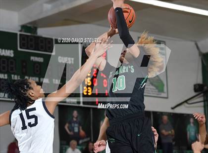 Thumbnail 3 in St. Mary's vs. Centennial (MLK Showcase) photogallery.