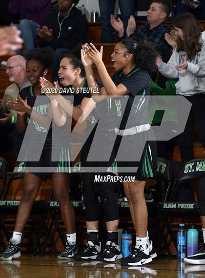 Thumbnail 1 in St. Mary's vs. Centennial (MLK Showcase) photogallery.