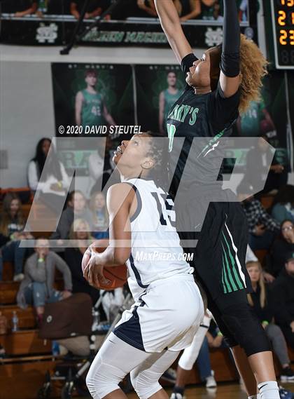 Thumbnail 3 in St. Mary's vs. Centennial (MLK Showcase) photogallery.