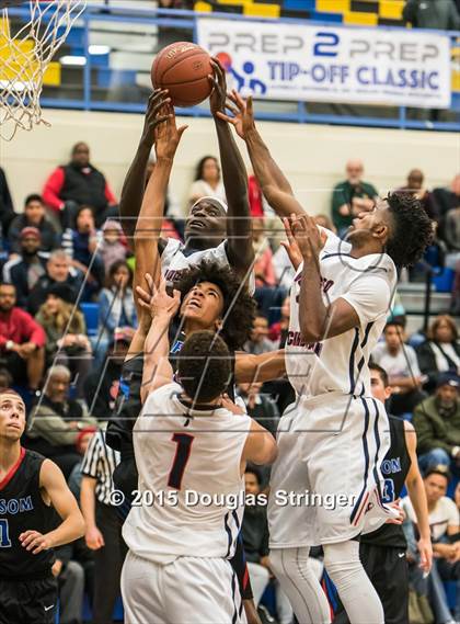 Thumbnail 3 in Folsom vs. Modesto Christian (Prep 2 Prep Tip-Off Classic) photogallery.