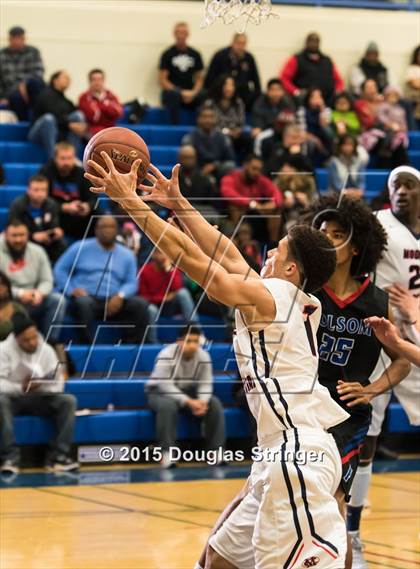 Thumbnail 2 in Folsom vs. Modesto Christian (Prep 2 Prep Tip-Off Classic) photogallery.