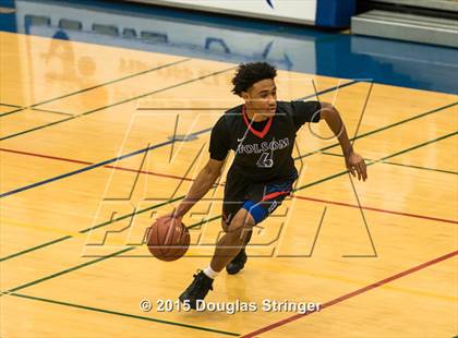 Thumbnail 1 in Folsom vs. Modesto Christian (Prep 2 Prep Tip-Off Classic) photogallery.