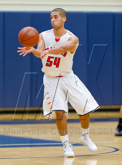 Thumbnail 1 in Brandeis vs. Churchill (NISD Boys Basketball Tournament) photogallery.