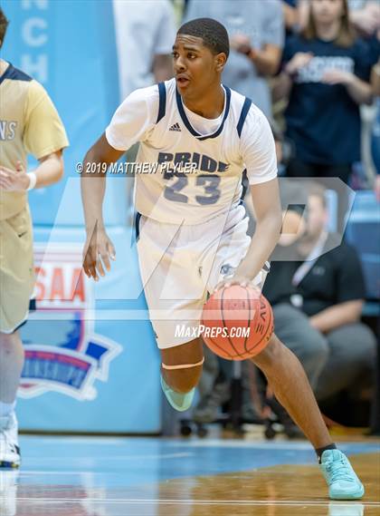 Thumbnail 3 in Bishop McGuinness vs. Henderson Collegiate (NCHSAA 1A Final) photogallery.