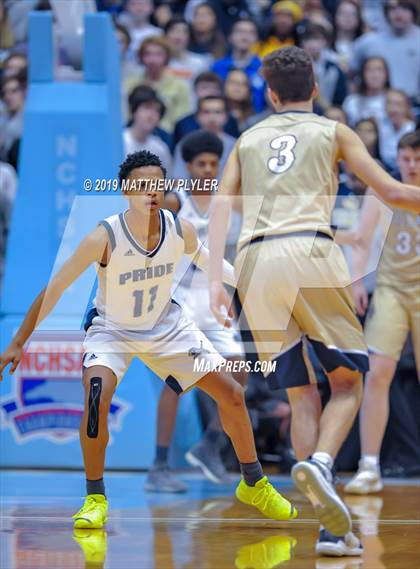 Thumbnail 1 in Bishop McGuinness vs. Henderson Collegiate (NCHSAA 1A Final) photogallery.