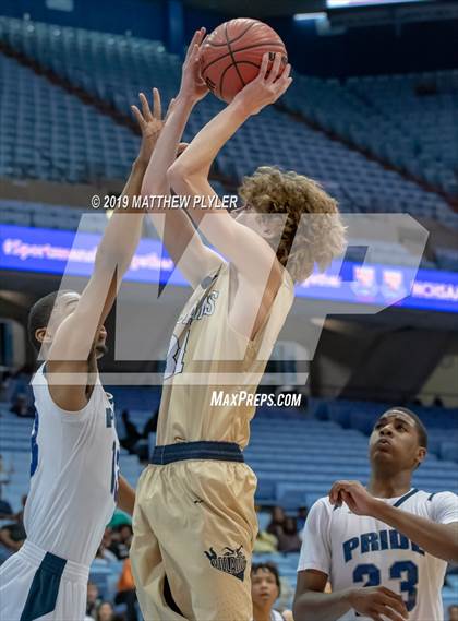 Thumbnail 3 in Bishop McGuinness vs. Henderson Collegiate (NCHSAA 1A Final) photogallery.