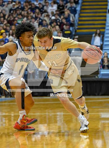 Thumbnail 2 in Bishop McGuinness vs. Henderson Collegiate (NCHSAA 1A Final) photogallery.