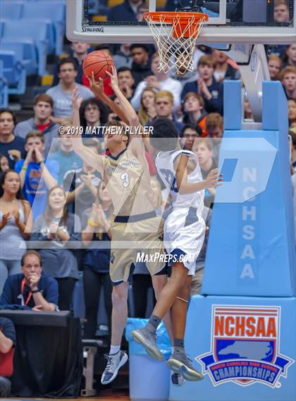 Thumbnail 1 in Bishop McGuinness vs. Henderson Collegiate (NCHSAA 1A Final) photogallery.