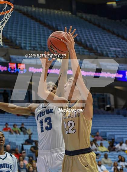 Thumbnail 3 in Bishop McGuinness vs. Henderson Collegiate (NCHSAA 1A Final) photogallery.