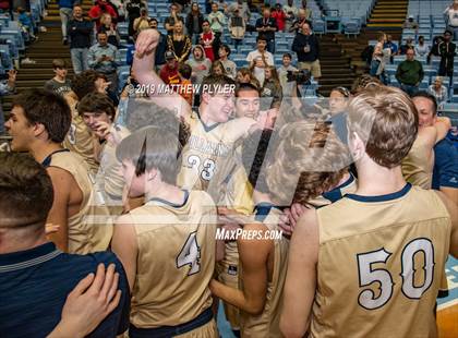 Thumbnail 1 in Bishop McGuinness vs. Henderson Collegiate (NCHSAA 1A Final) photogallery.