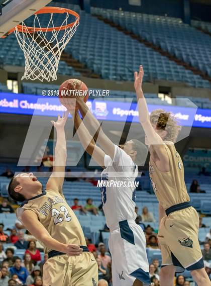 Thumbnail 2 in Bishop McGuinness vs. Henderson Collegiate (NCHSAA 1A Final) photogallery.