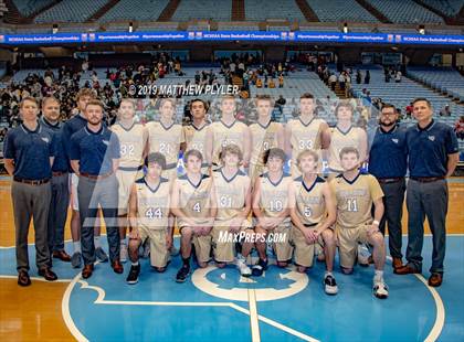 Thumbnail 2 in Bishop McGuinness vs. Henderson Collegiate (NCHSAA 1A Final) photogallery.