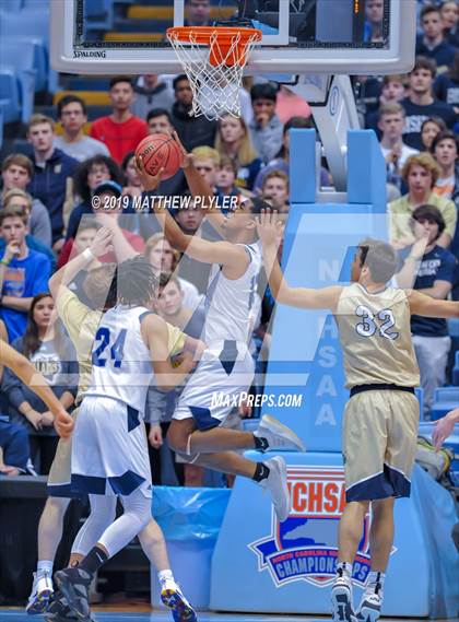 Thumbnail 1 in Bishop McGuinness vs. Henderson Collegiate (NCHSAA 1A Final) photogallery.