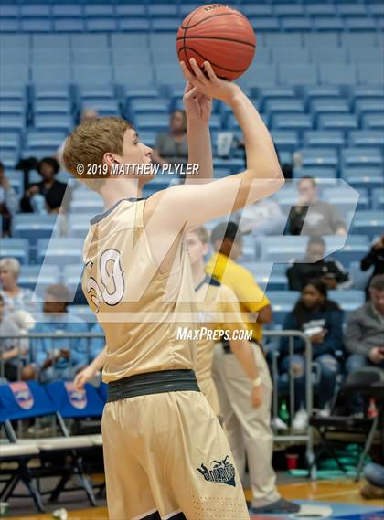 Thumbnail 2 in Bishop McGuinness vs. Henderson Collegiate (NCHSAA 1A Final) photogallery.