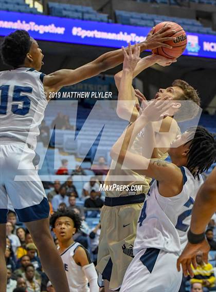 Thumbnail 3 in Bishop McGuinness vs. Henderson Collegiate (NCHSAA 1A Final) photogallery.