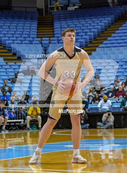 Thumbnail 2 in Bishop McGuinness vs. Henderson Collegiate (NCHSAA 1A Final) photogallery.
