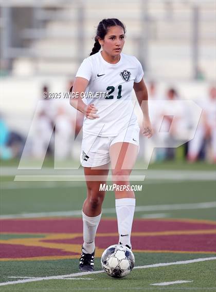 Thumbnail 3 in Cedar Park @ Boerne (UIL 5A Girls Soccer Bi-District Playoff) photogallery.