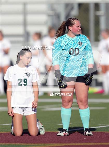 Thumbnail 1 in Cedar Park @ Boerne (UIL 5A Girls Soccer Bi-District Playoff) photogallery.