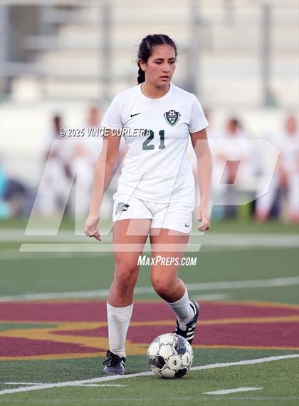 Thumbnail 2 in Cedar Park @ Boerne (UIL 5A Girls Soccer Bi-District Playoff) photogallery.