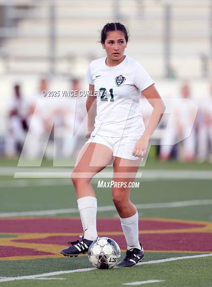 Thumbnail 2 in Cedar Park @ Boerne (UIL 5A Girls Soccer Bi-District Playoff) photogallery.
