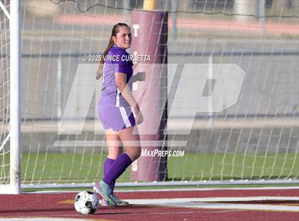 Thumbnail 1 in Cedar Park @ Boerne (UIL 5A Girls Soccer Bi-District Playoff) photogallery.