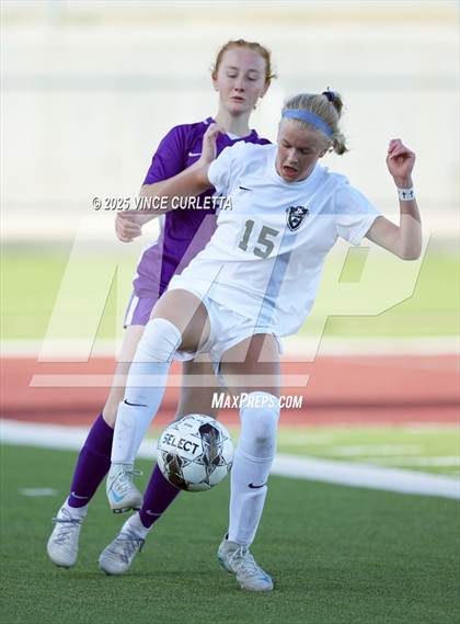 Thumbnail 2 in Cedar Park @ Boerne (UIL 5A Girls Soccer Bi-District Playoff) photogallery.