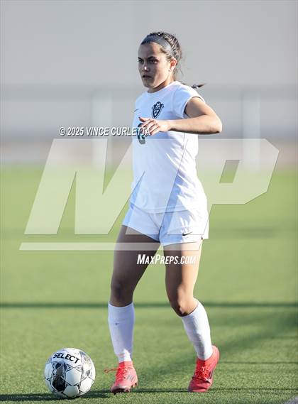 Thumbnail 2 in Cedar Park @ Boerne (UIL 5A Girls Soccer Bi-District Playoff) photogallery.