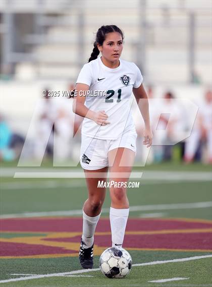 Thumbnail 1 in Cedar Park @ Boerne (UIL 5A Girls Soccer Bi-District Playoff) photogallery.
