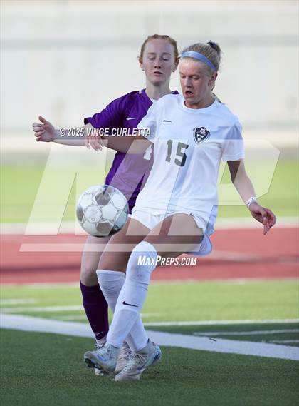 Thumbnail 3 in Cedar Park @ Boerne (UIL 5A Girls Soccer Bi-District Playoff) photogallery.