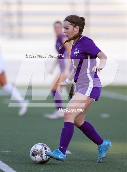 Thumbnail 2 in Cedar Park @ Boerne (UIL 5A Girls Soccer Bi-District Playoff) photogallery.