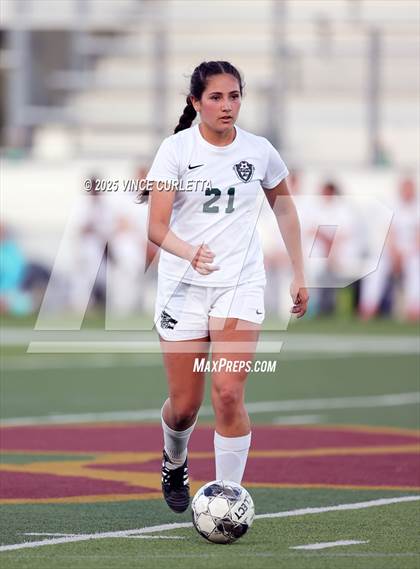 Thumbnail 2 in Cedar Park @ Boerne (UIL 5A Girls Soccer Bi-District Playoff) photogallery.
