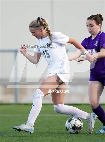Thumbnail 3 in Cedar Park @ Boerne (UIL 5A Girls Soccer Bi-District Playoff) photogallery.